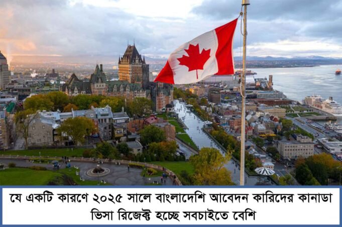 The Main Reason Why Bangladeshi Applicants Get Rejected for a CANADA Visa in 2025